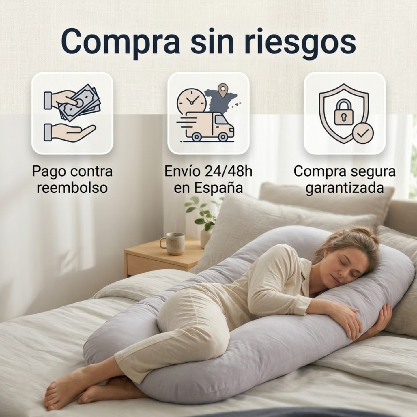 Almohada Abrazo Maternal™